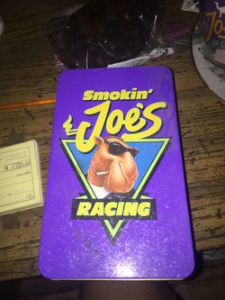 Camel smoking joes tin with matches and cups vintage