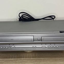 DVD VCR Combo Trutech/Magnavox DV220TT8 No Remote Tested Works