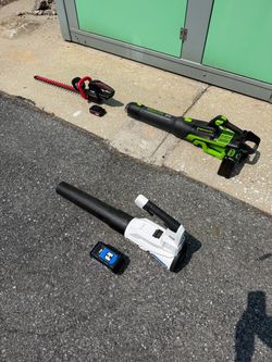 Blowers, Hedge Trimmer