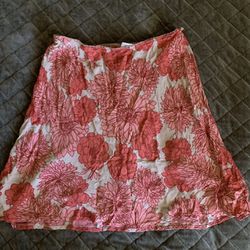 Pink & Floral skirt 
