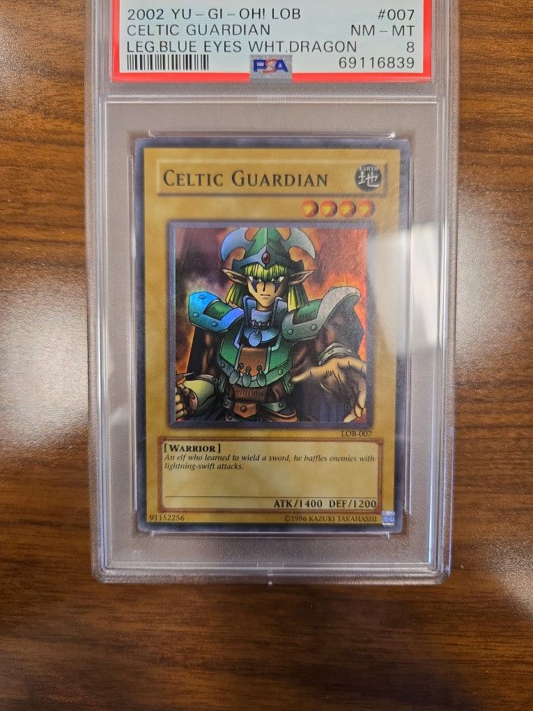 Celtic Guardian LOB-007 PSA 8