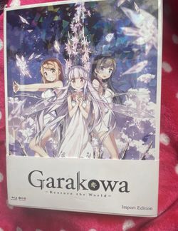 Garakowa restore the world import edition anime Blu Ray