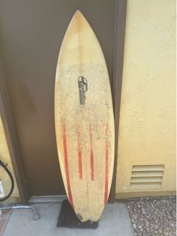Surfboard Christian Tri fin 6'0"
