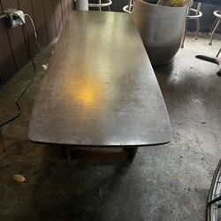 Mid century coffee table and side table