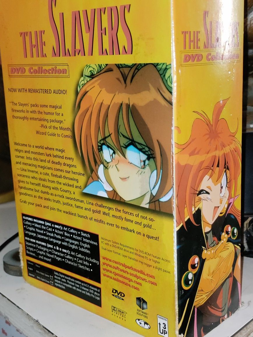 The Slayers ( Anime ) DVD Collection Box set for Sale in Industry