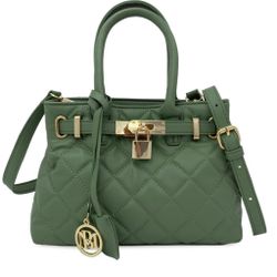 Mini Diamond Quilted Tote 