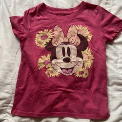 2 Minnie Mouse Shirts 