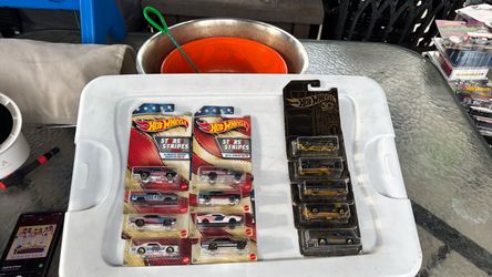 Hotwheels stars and strips and 50th anniversary