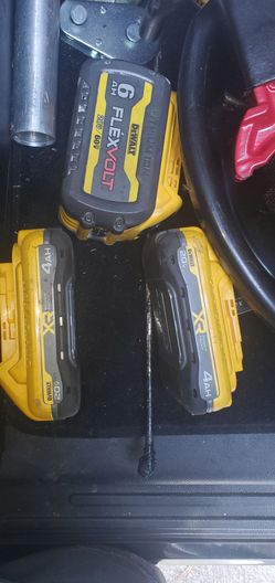 Dewalt batteries