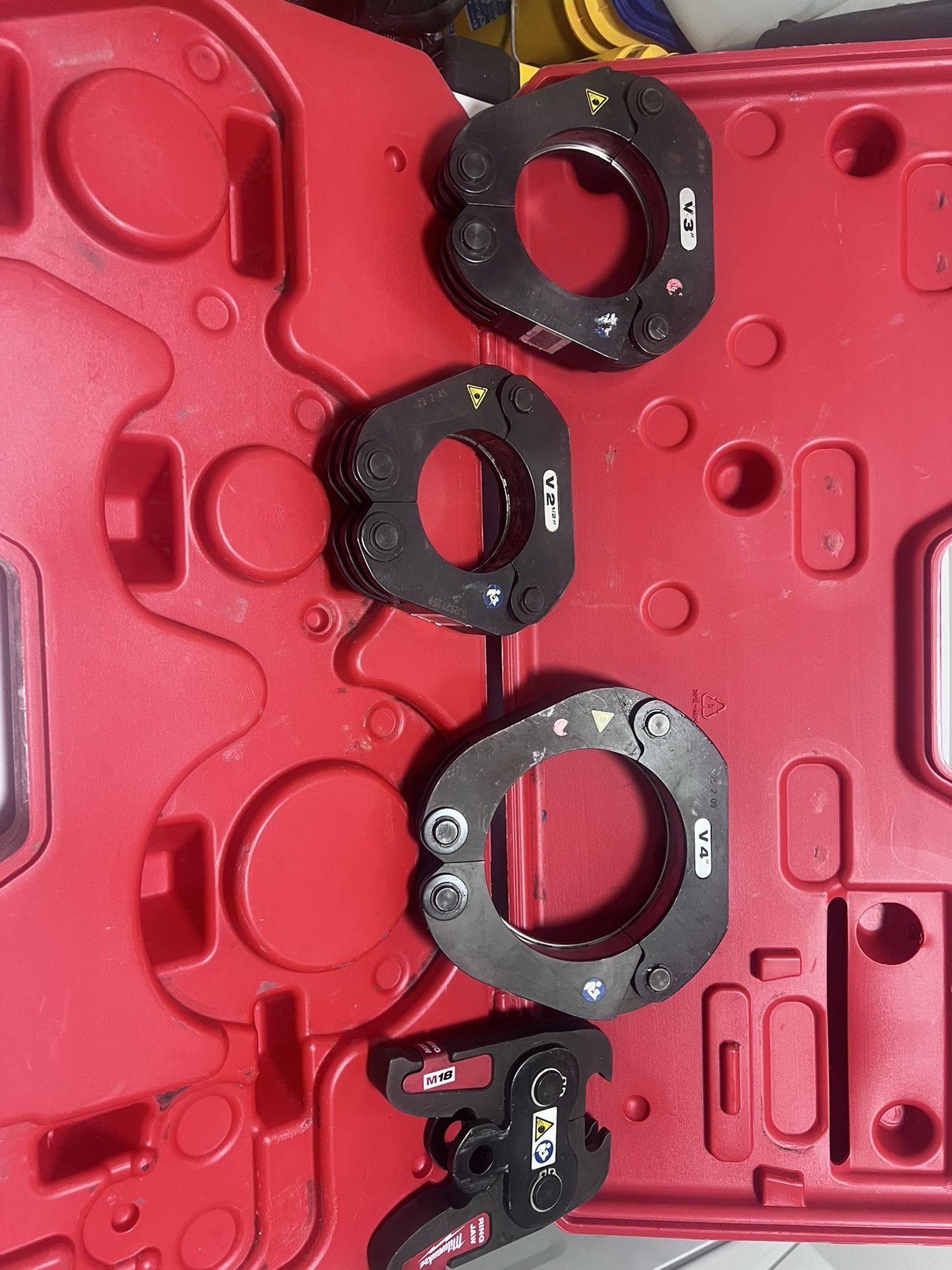 2-1/2" - 4" IPS XL Ring Kit for M18 for Long Throw Press Tool