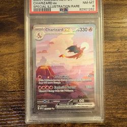 151 Charizard Ex Psa 8