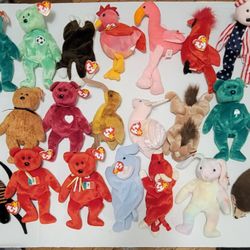 20 New Beanie Babies Collection with tags