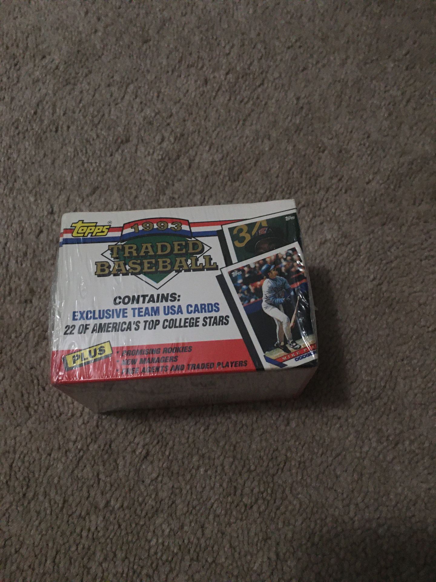 Baseball cards 1993 traded set