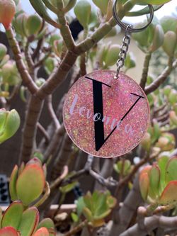 Monogram Keychain