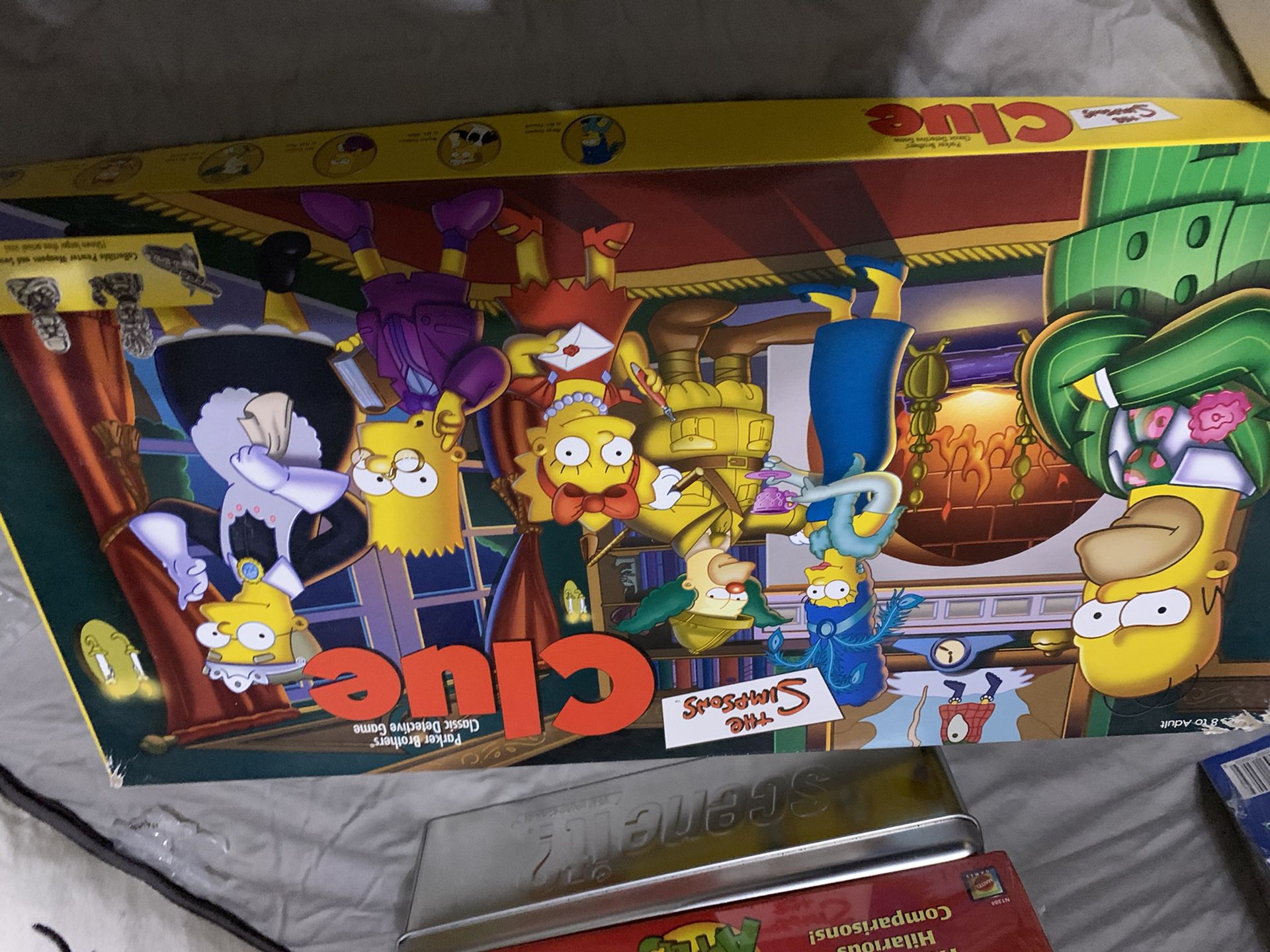 Simpsons”Clue” Board game