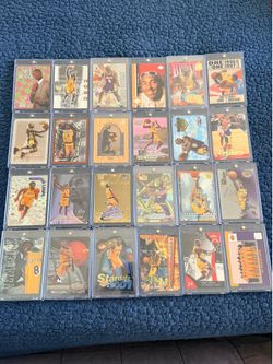 Kobe Bryant lot basketball cards mint