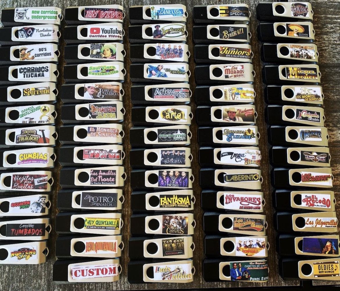 USBs With Music / Videos