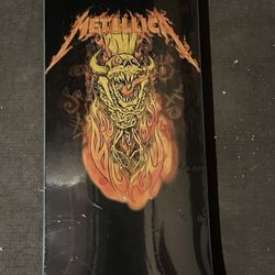 Metallica 72 Seasons 2023 Skate Deck Green Pop-up Exclusive Rare Sold Out Los Angeles