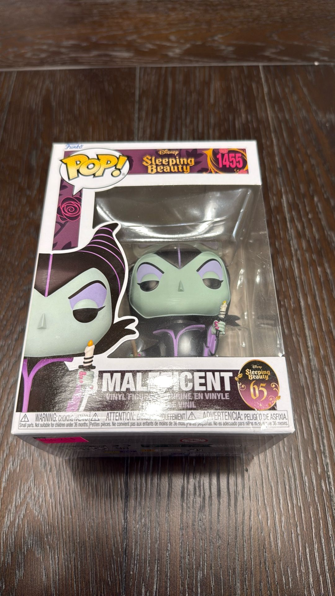 Funko Pop Sleeping Beauty 65th Anniversary - Maleficent with Candle #1455