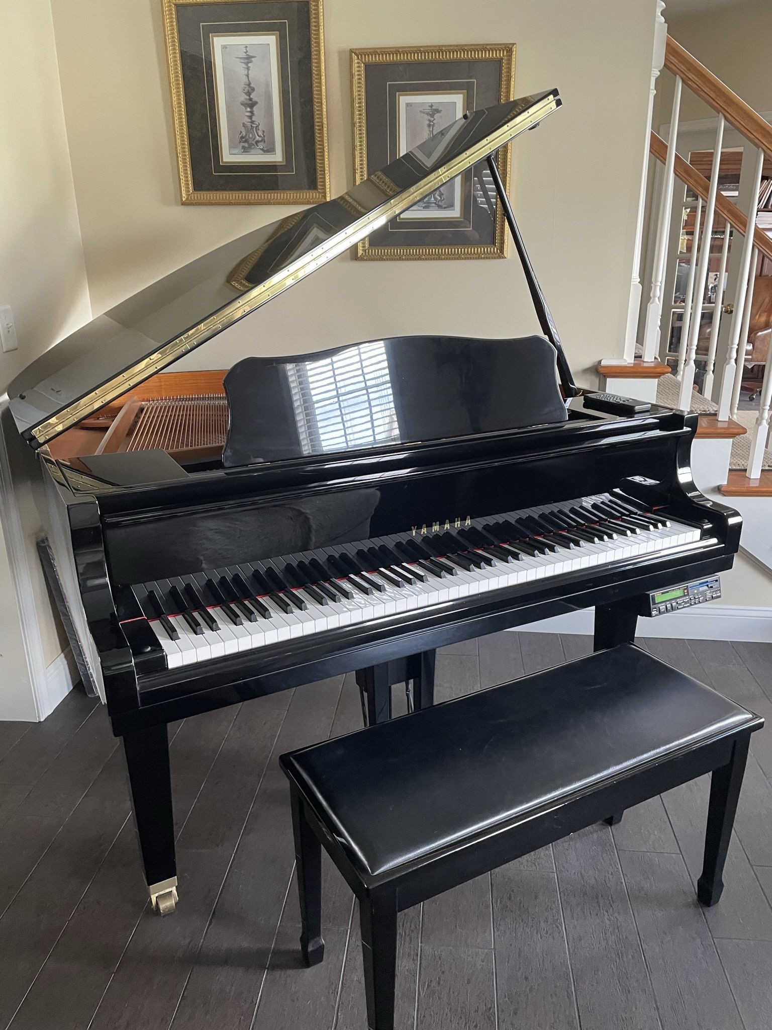 Yamaha Disklavier baby grand piano