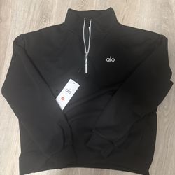Black Alo Quarter Zip