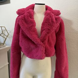 Forever 21 fuzzy jacket
