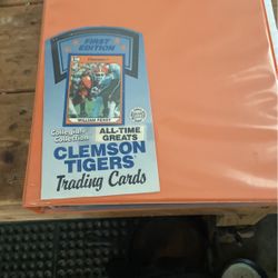 Clemson First Edition  Trading Cards