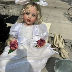 Porcelain Collectible Doll $100 Have Large Collection At Discount Prices