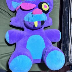 Funko Five Nights At Freddy's Purple Black light Foxy Plush