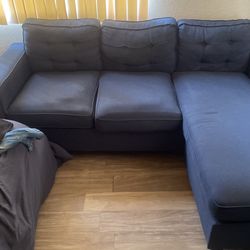 Navy Blue Couch