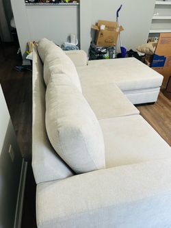 Living spaces L sectional
