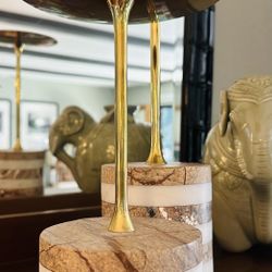 CB 2 Candle Holders - Set Of 2 