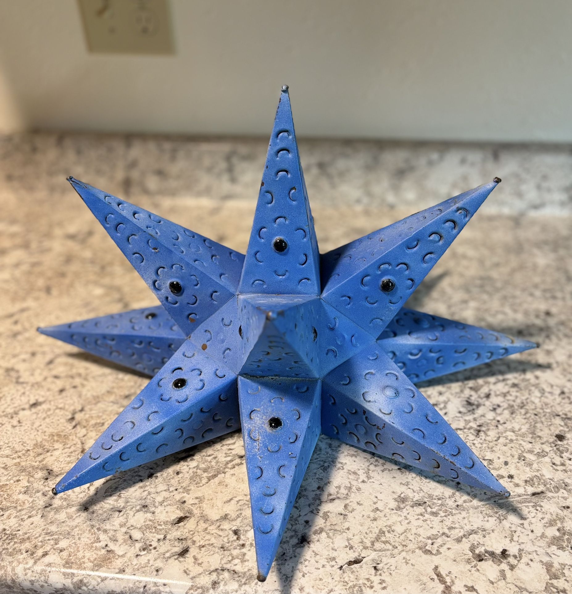 Moravian Star Lantern Light Fixture Rustic Vintage