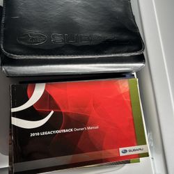 2010 Subaru Outback Manual