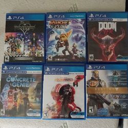 Playstation 2 3 And 4 Games