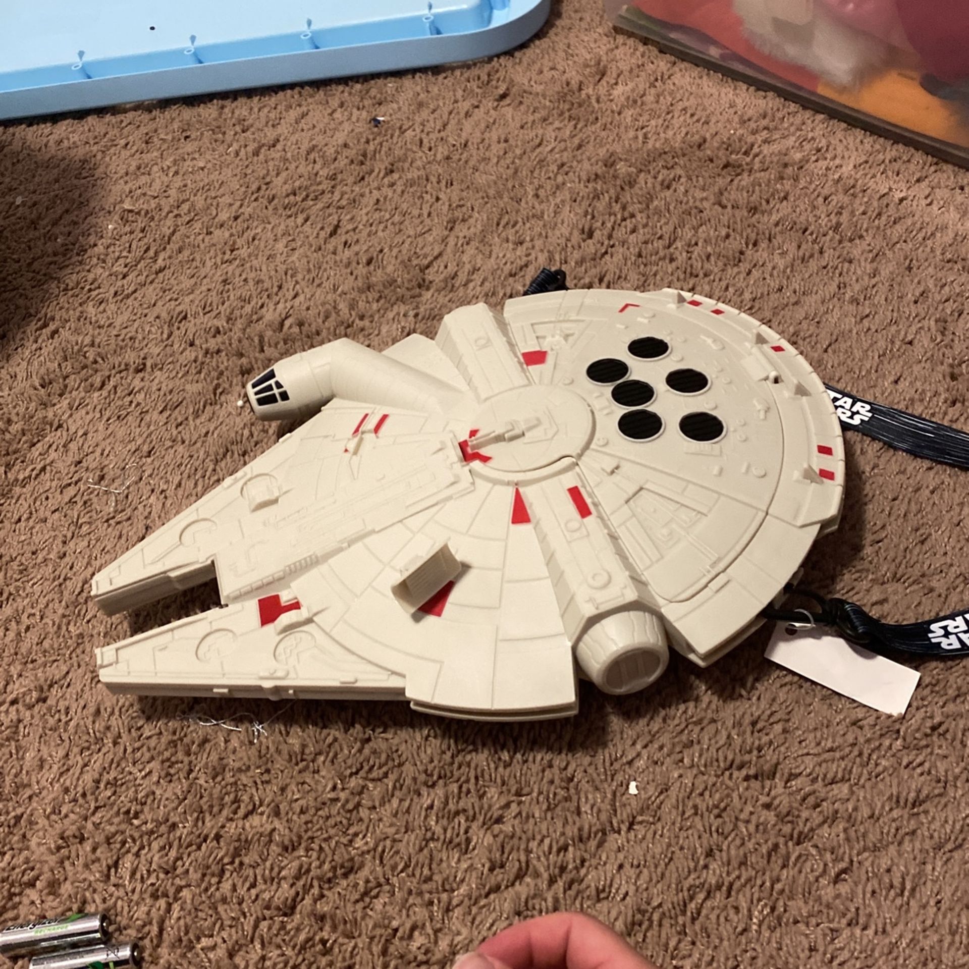 Millennium  Falcon Backpack/ Snack Holder X2