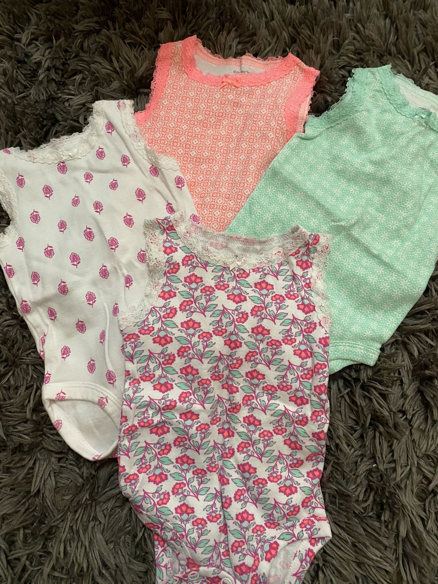 Baby lace tanks