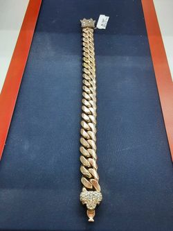 Rose Gold 10k (.417) 79.1 grams 8 inch