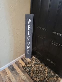 Welcome sign