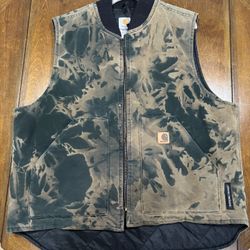 Custom Dyed Carhartt Vest
