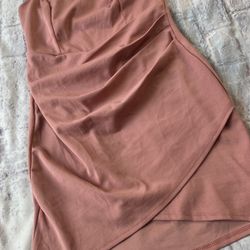 Large Pink Papaya Spaghetti Straps Rose Bodycon Stretch Mini Dress Juniors Teens