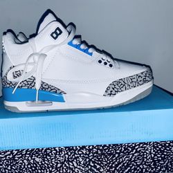 Air Jordan 3 UNC Size 9.5