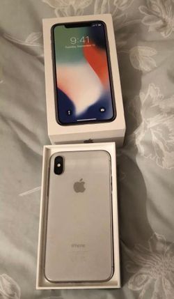 IPhone X 64GB Silver New Unlocked