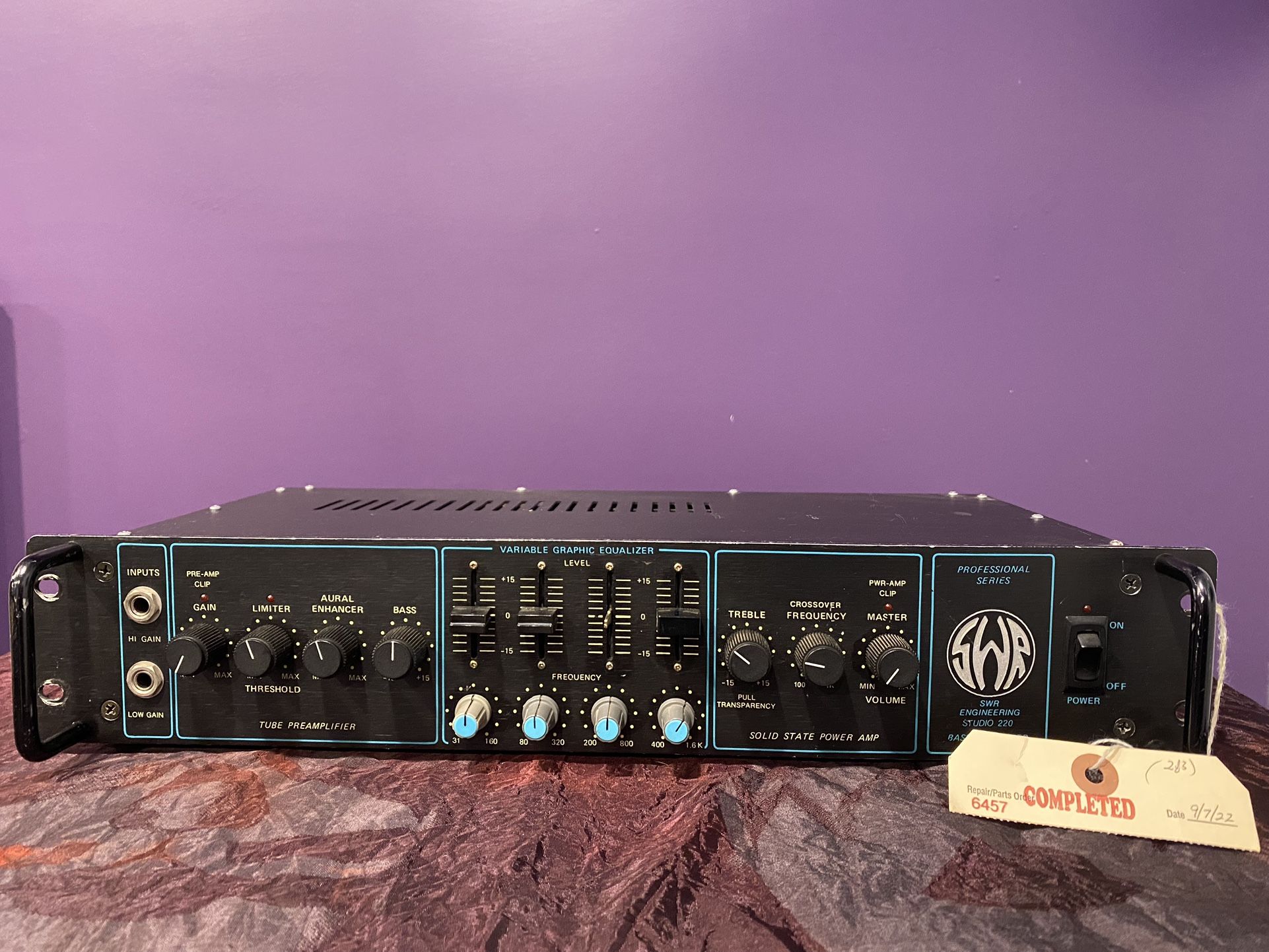 SWR Pro Series Studio 220 bass amp for Sale in Los Angeles, CA