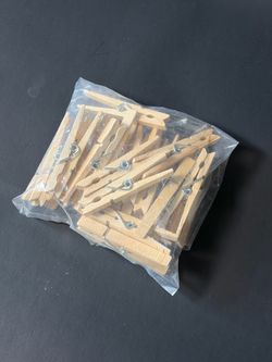 Wood Wooden Clothespin