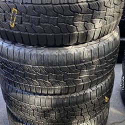 4 Llantas Usadas Falken Wildpeak At 225/55/18 $220 Las 4