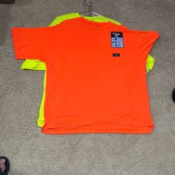 Walls Work Wear HI VISIBILITY  T-shirts