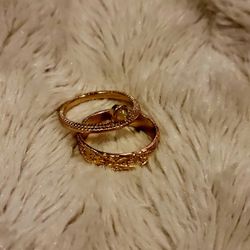 Fancy Gold Rings