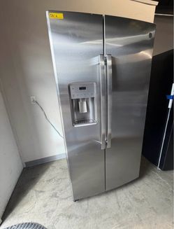 1 Year Warranty GE Stainless Steel Refrigerator