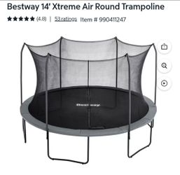Bestway 14' Xtreme Air Round Trampoline